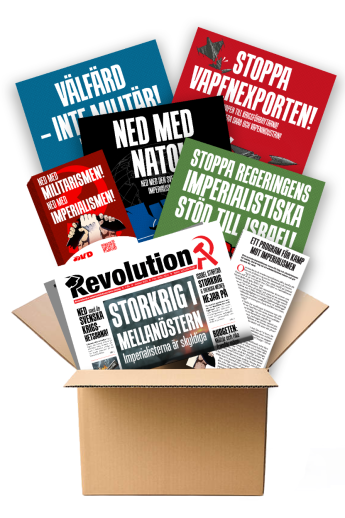 Kampanjpaket: Ned med imperialism och militarism!